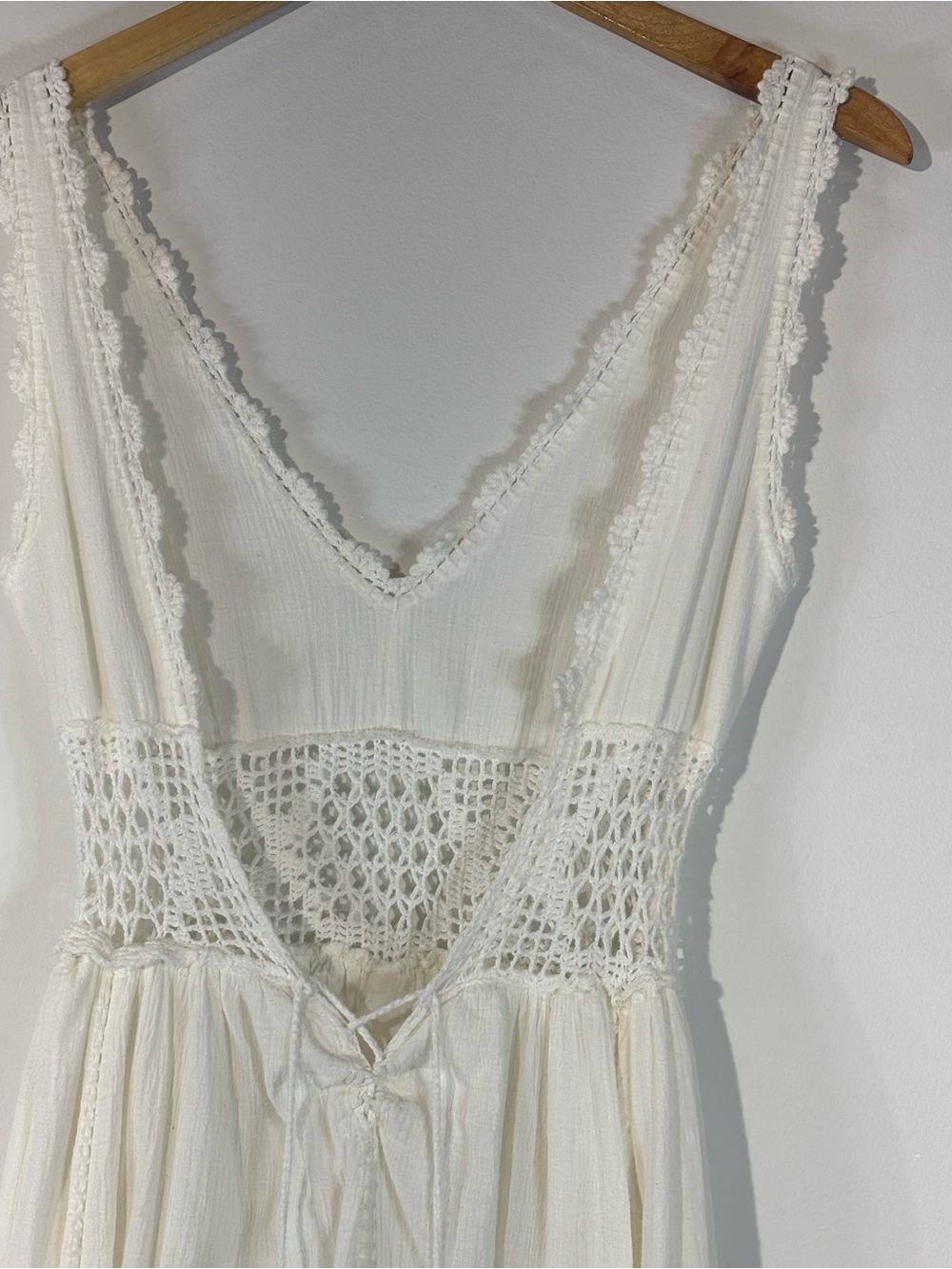 Free people White Moon Diamond Maxi Dress Size XS - Picture 9 of 13